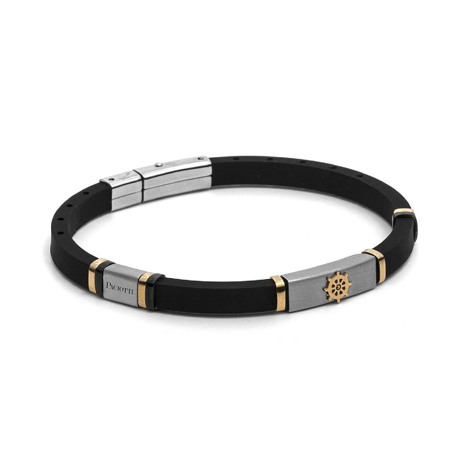Bracciale 4US Cesare Paciotti Gold Wind da uomo 4UBR2342-1