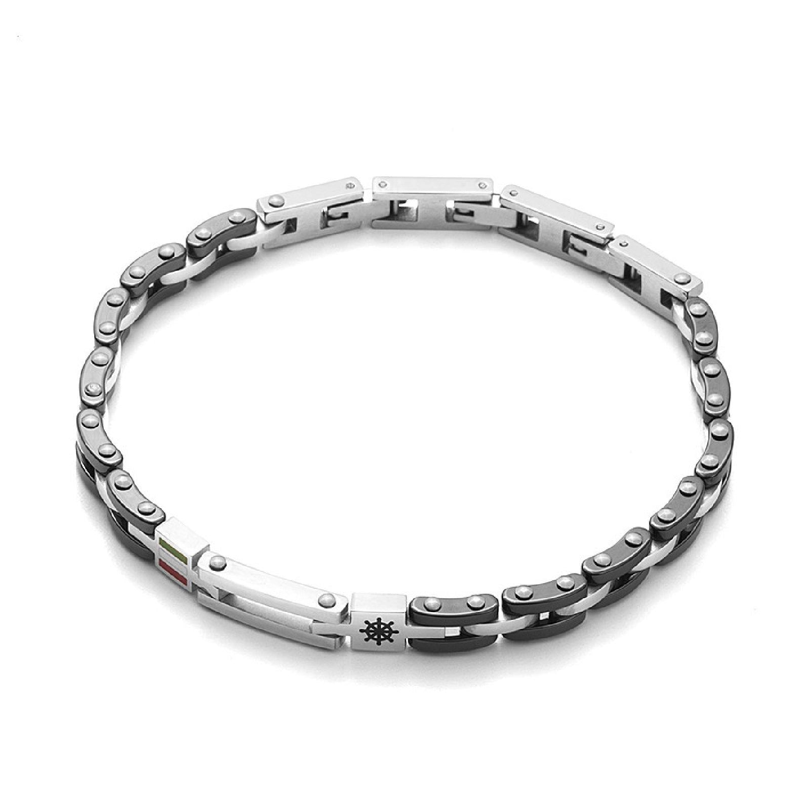 Bracciale 4US Cesare Paciotti Patriotic da uomo 4UBR2696-1