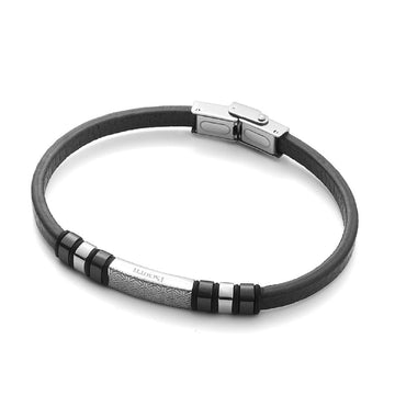 Bracciale 4US Cesare Paciotti Leather One da uomo 4UBR2719-1