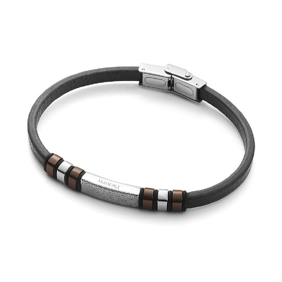Bracciale 4US Cesare Paciotti Leather One da uomo 4UBR2720-1
