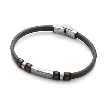 Bracciale 4US Cesare Paciotti Leather One da uomo 4UBR2720-1
