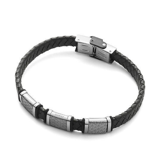 Bracciale 4US Cesare Paciotti White Pattern da uomo 4UBR2721-1