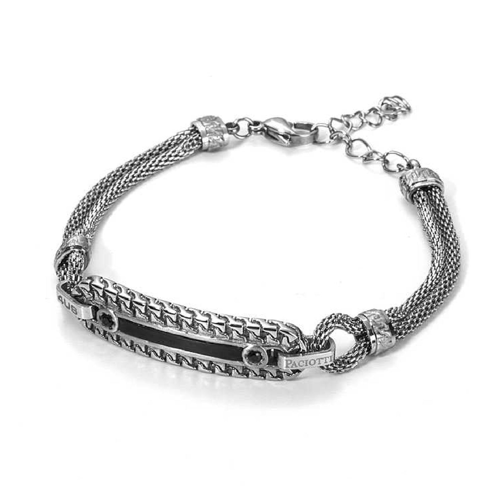 Bracciale 4US Cesare Paciotti Drak Point da uomo 4UBR2848-1