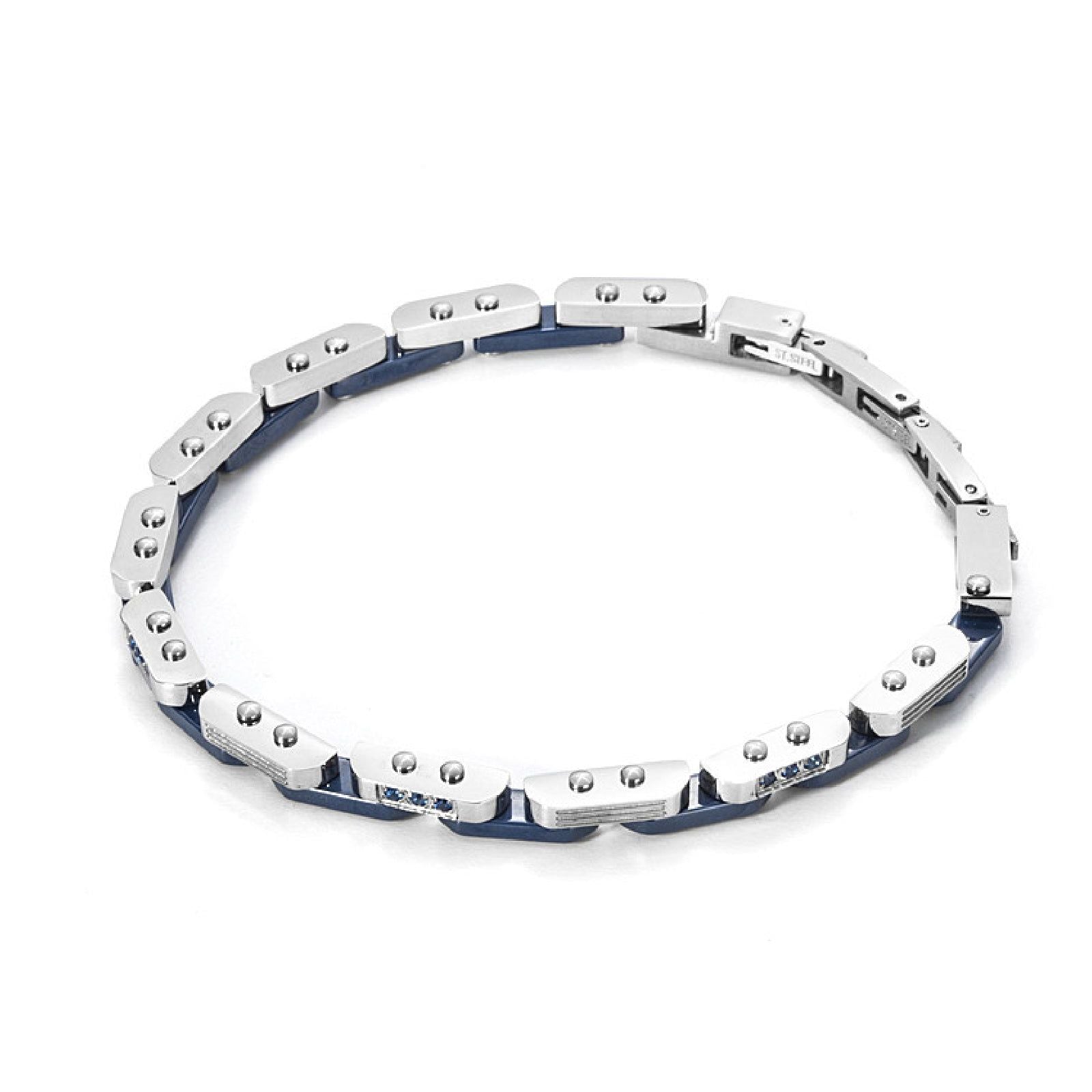 Bracciale 4US Cesare Paciotti Zig Zag da uomo 4UBR2869-1