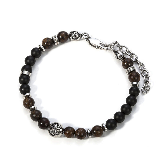 Bracciale 4US Cesare Paciotti Artisan Flower da uomo 4UBR2893-1
