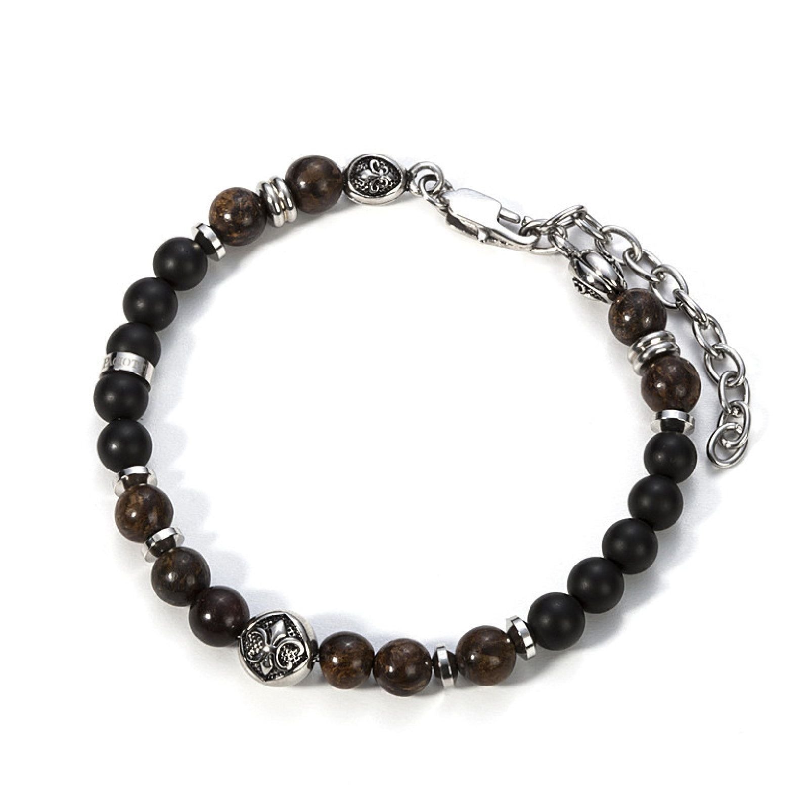 Bracciale 4US Cesare Paciotti Artisan Flower da uomo 4UBR2893-1