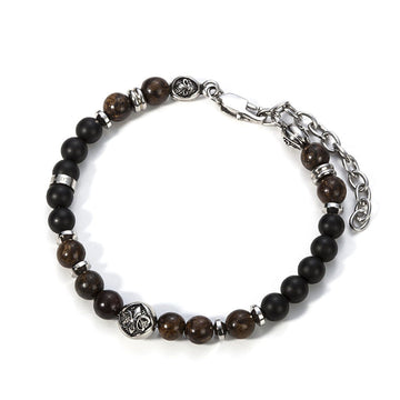 Bracciale 4US Cesare Paciotti Artisan Flower da uomo 4UBR2893-1