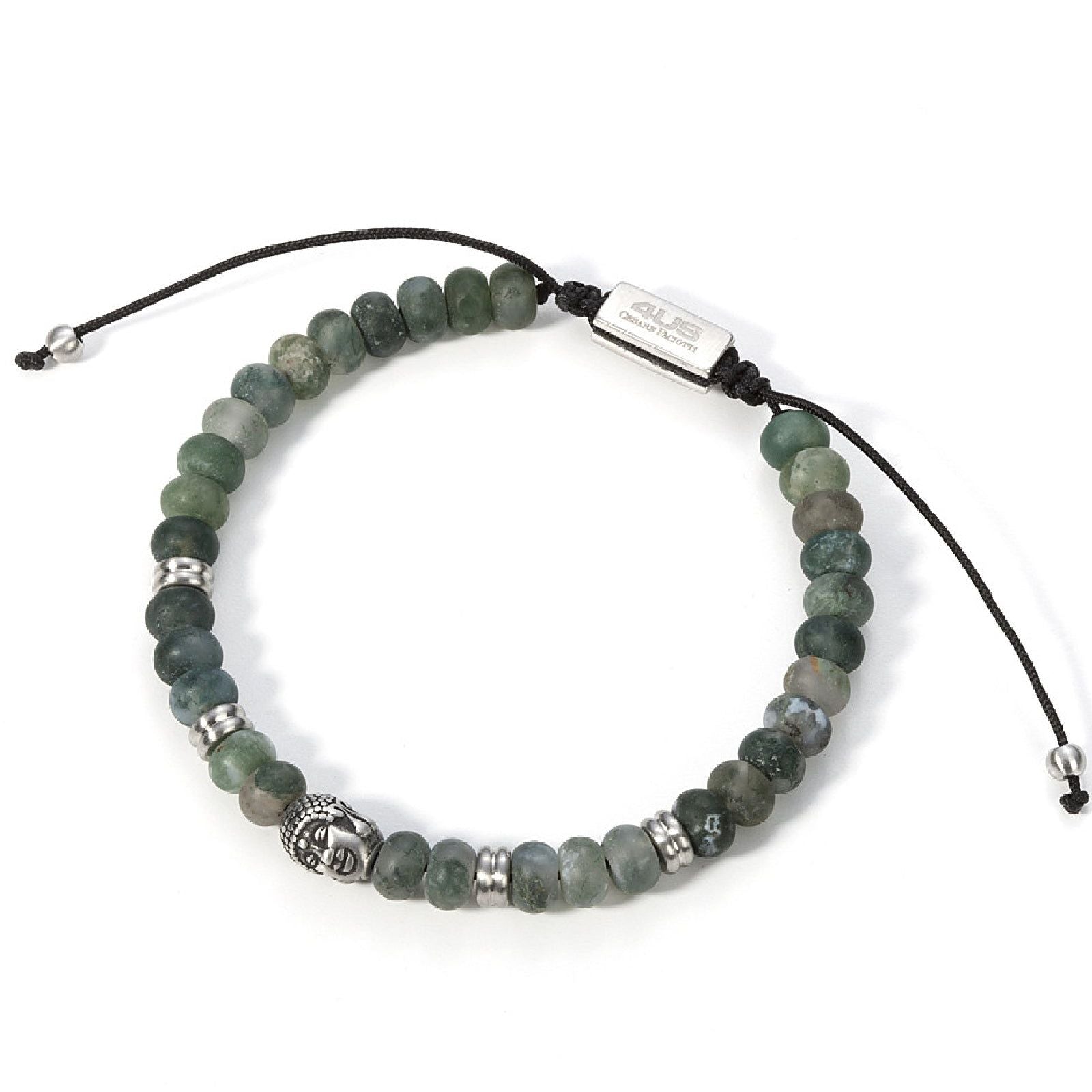 Bracciale 4US Cesare Paciotti Artisan Buddha da uomo 4UBR2907-1