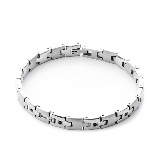Bracciale 4US Cesare Paciotti Tiny Stone da uomo 4UBR3105-1