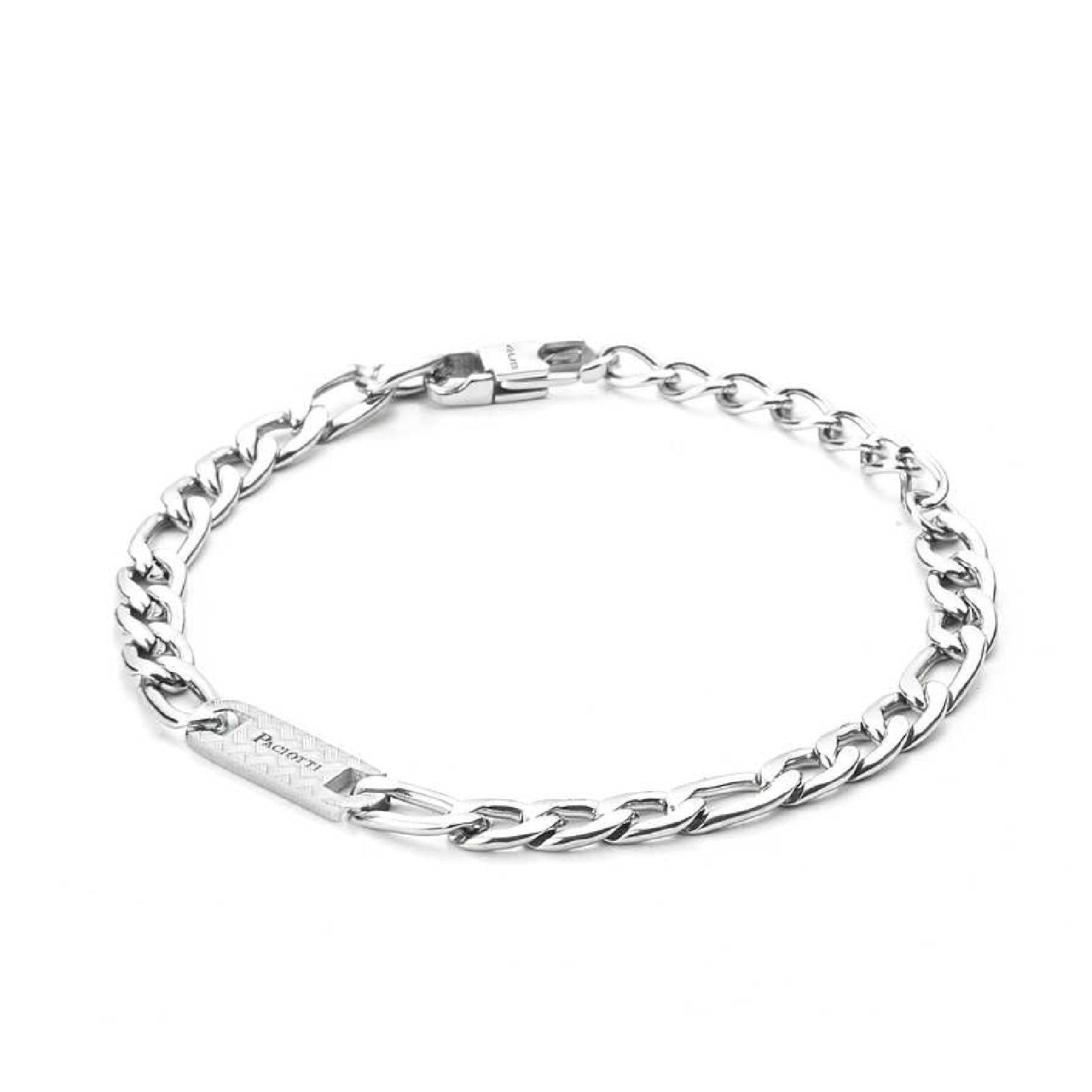 Bracciale 4US Cesare Paciotti White Texture da uomo 4UBR3259-1