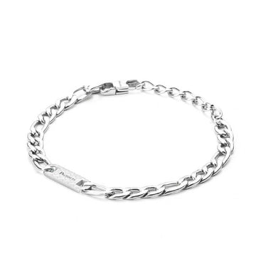 Bracciale 4US Cesare Paciotti White Texture da uomo 4UBR3259-1