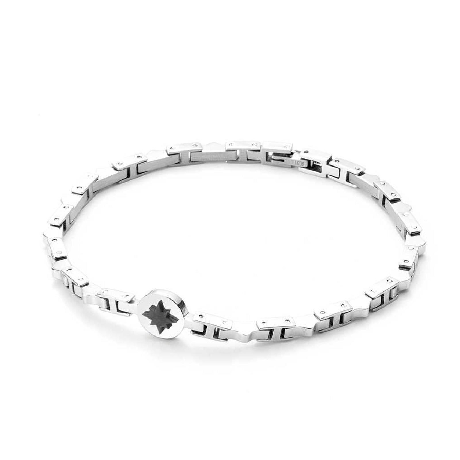 Bracciale 4US Cesare Paciotti Black Wind Rose da uomo 4UBR3327-1