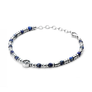 Bracciale 4US Cesare Paciotti Blu Lily da uomo 4UBR3336-1