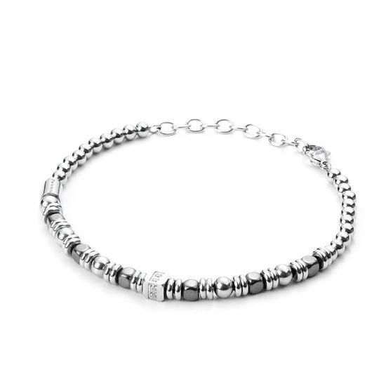 Bracciale 4US Cesare Paciotti Colored Hematite da uomo 4UBR3342-1