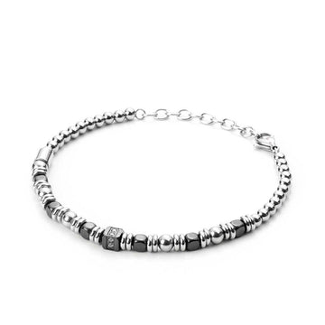Bracciale 4US Cesare Paciotti Colored Hematite da uomo 4UBR3343-1