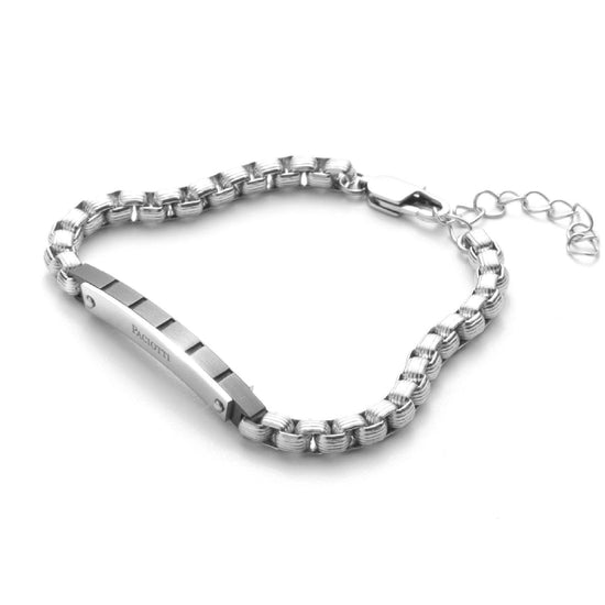 Bracciale 4US Cesare Paciotti Black Gold Tracks da uomo 4UBR3503-1
