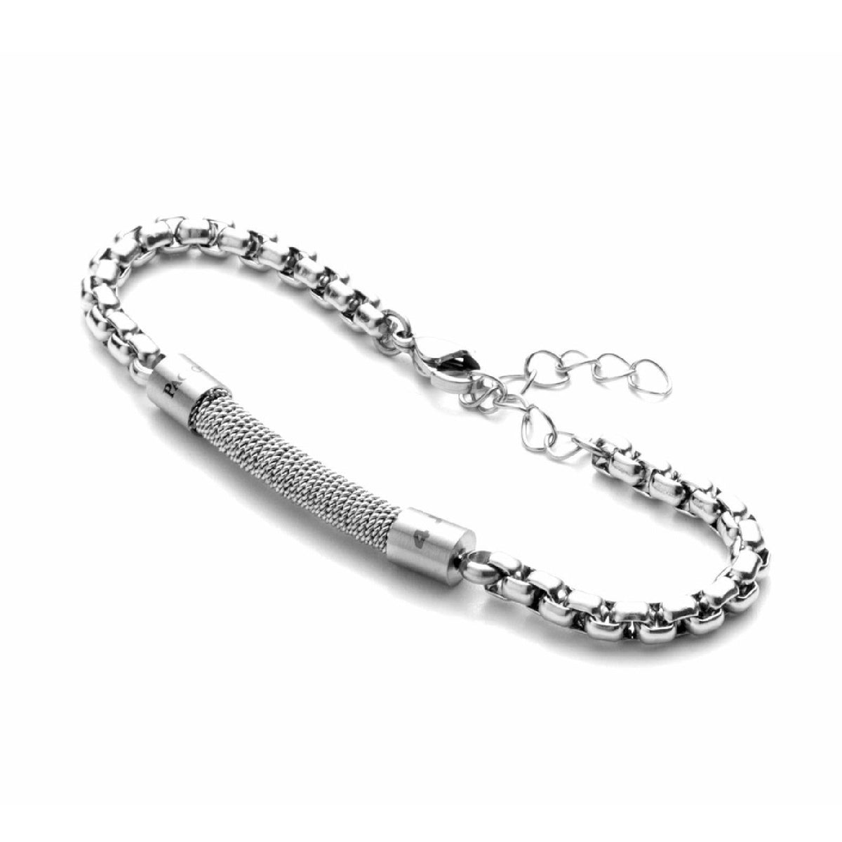 Bracciale 4US Cesare Paciotti Steel Spiral da uomo 4UBR3521-1