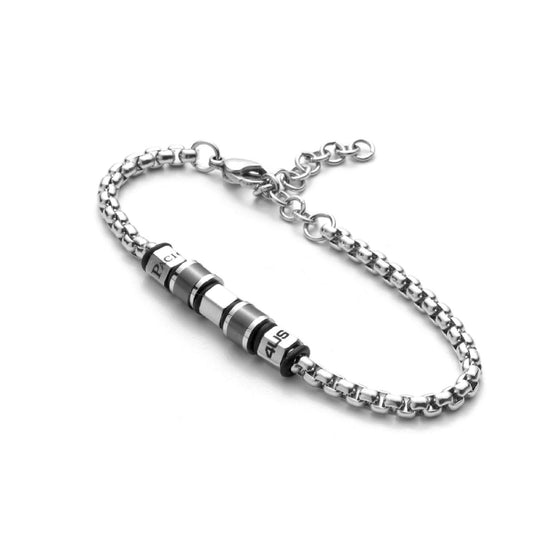 Bracciale 4US Cesare Paciotti Black Cube da uomo 4UBR3526-1