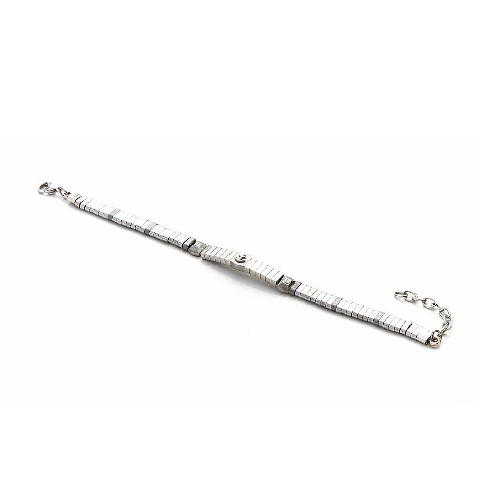 Bracciale 4US Cesare Paciotti Hematite da uomo 4UBR3542-1