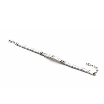 Bracciale 4US Cesare Paciotti Hematite da uomo 4UBR3542-1