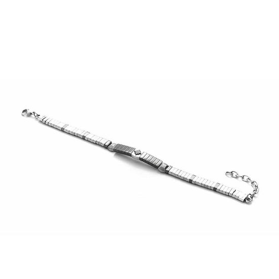 Bracciale 4US Cesare Paciotti Hematite da uomo 4UBR3544-1