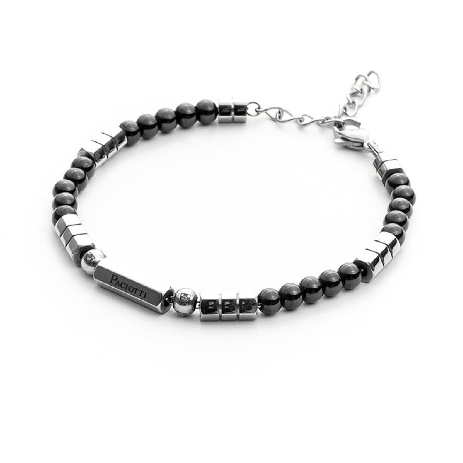 Bracciale 4US Cesare Paciotti Baloon Black da uomo 4UBR3781-1