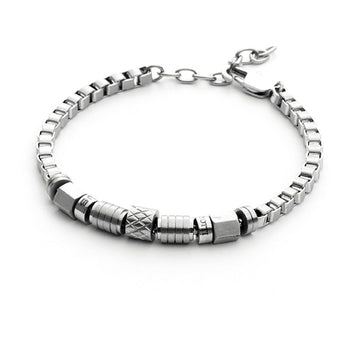 Bracciale 4US Cesare Paciotti Steel Grid da uomo 4UBR3784-1