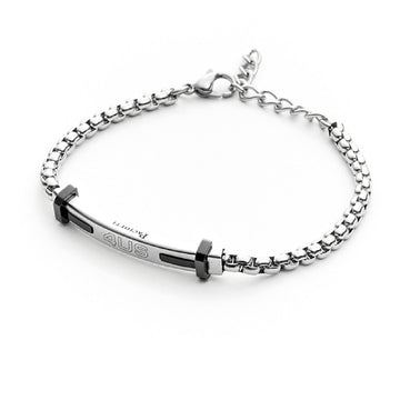 Bracciale 4US Cesare Paciotti Black Plate da uomo 4UBR3798-1