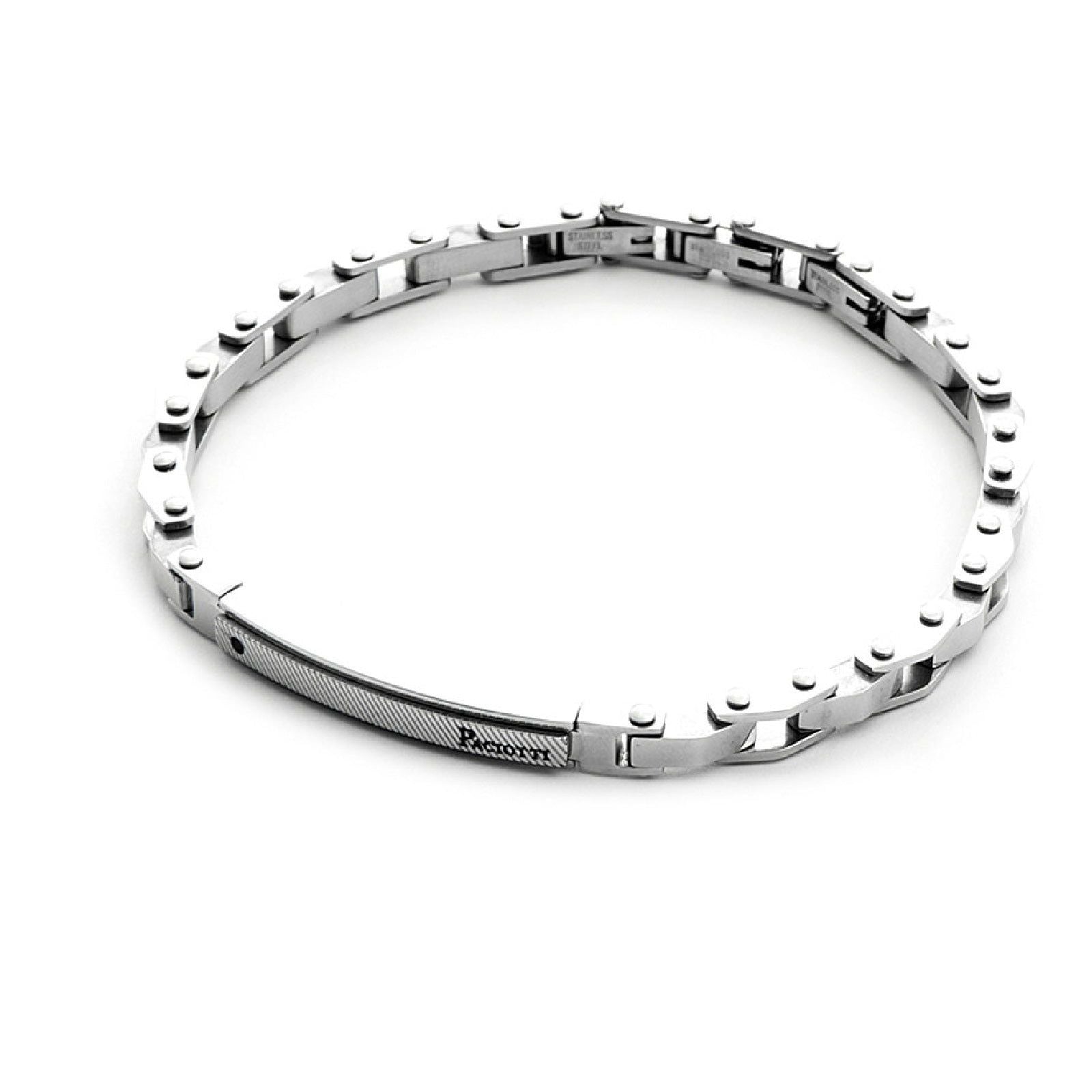 Bracciale 4US Cesare Paciotti Central Texture da uomo 4UBR3828-1