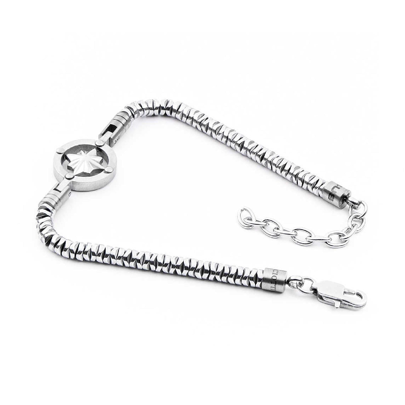 Bracciale 4US Cesare Paciotti Hematite da uomo 4UBR4110-1