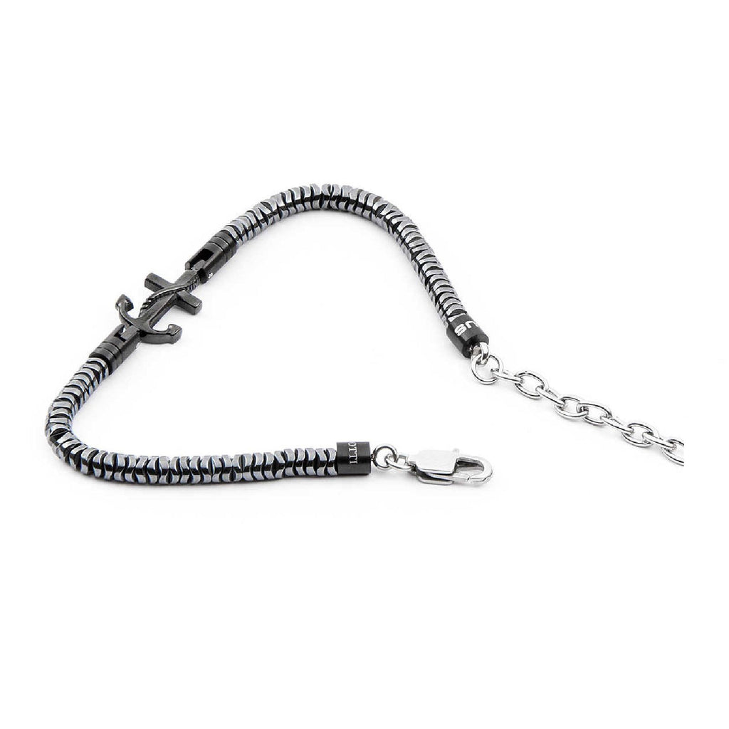 Bracciale 4US Cesare Paciotti Hematite da uomo