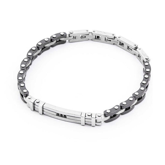 Bracciale 4US Cesare Paciotti Black Ceramic da uomo 4UBR4119-1