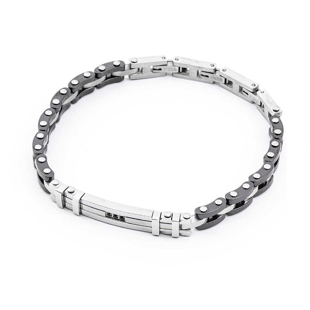 Bracciale 4US Cesare Paciotti Black Ceramic da uomo