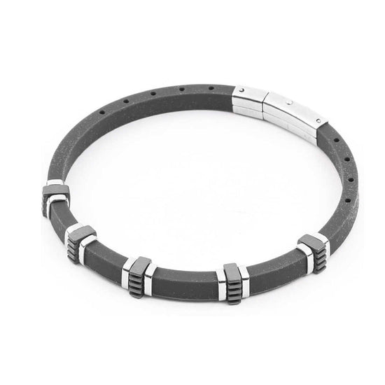 Bracciale 4US Cesare Paciotti Rubber Selection da uomo 4UBR4142-1