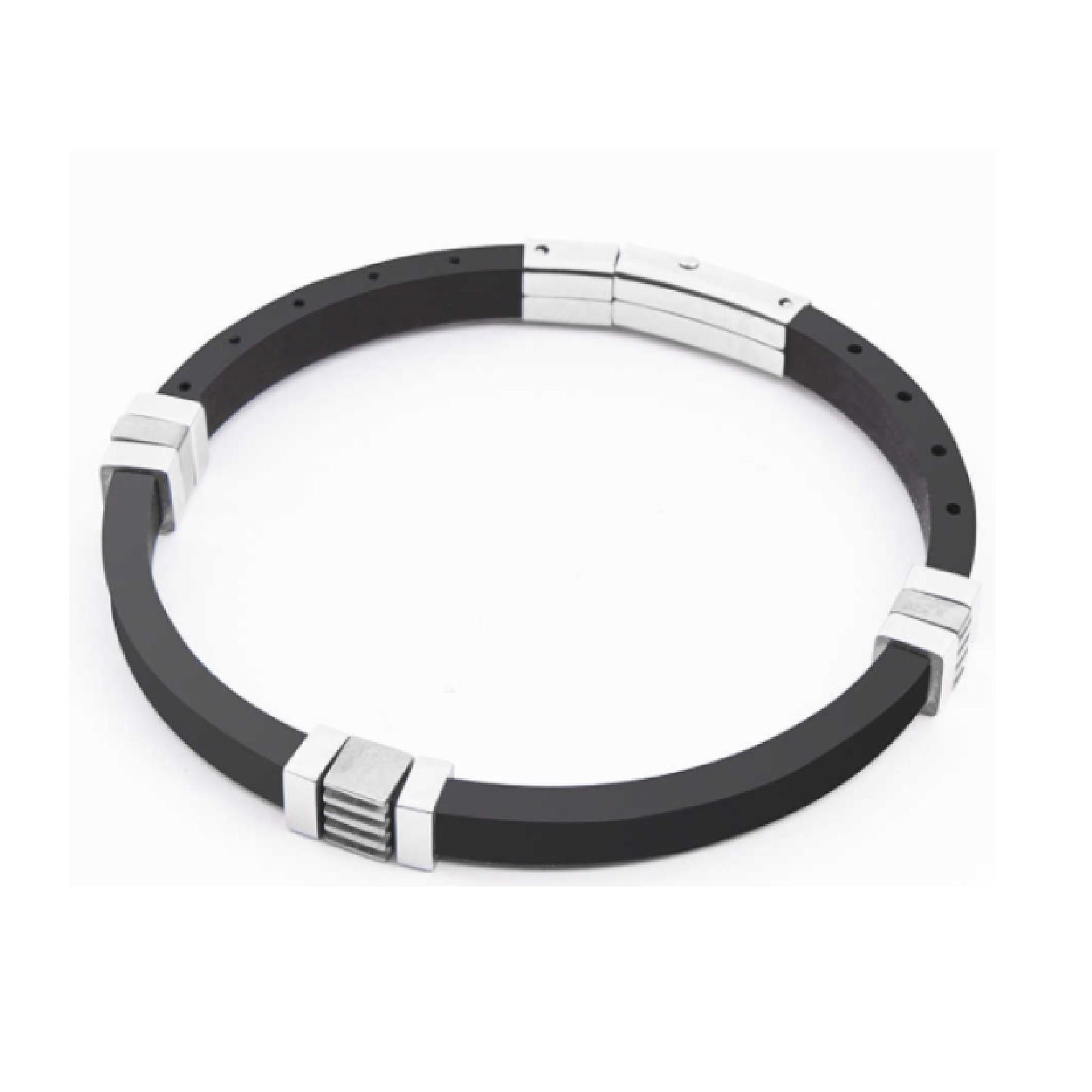 Bracciale 4US Cesare Paciotti Rubber Selection da uomo 4UBR4151-1