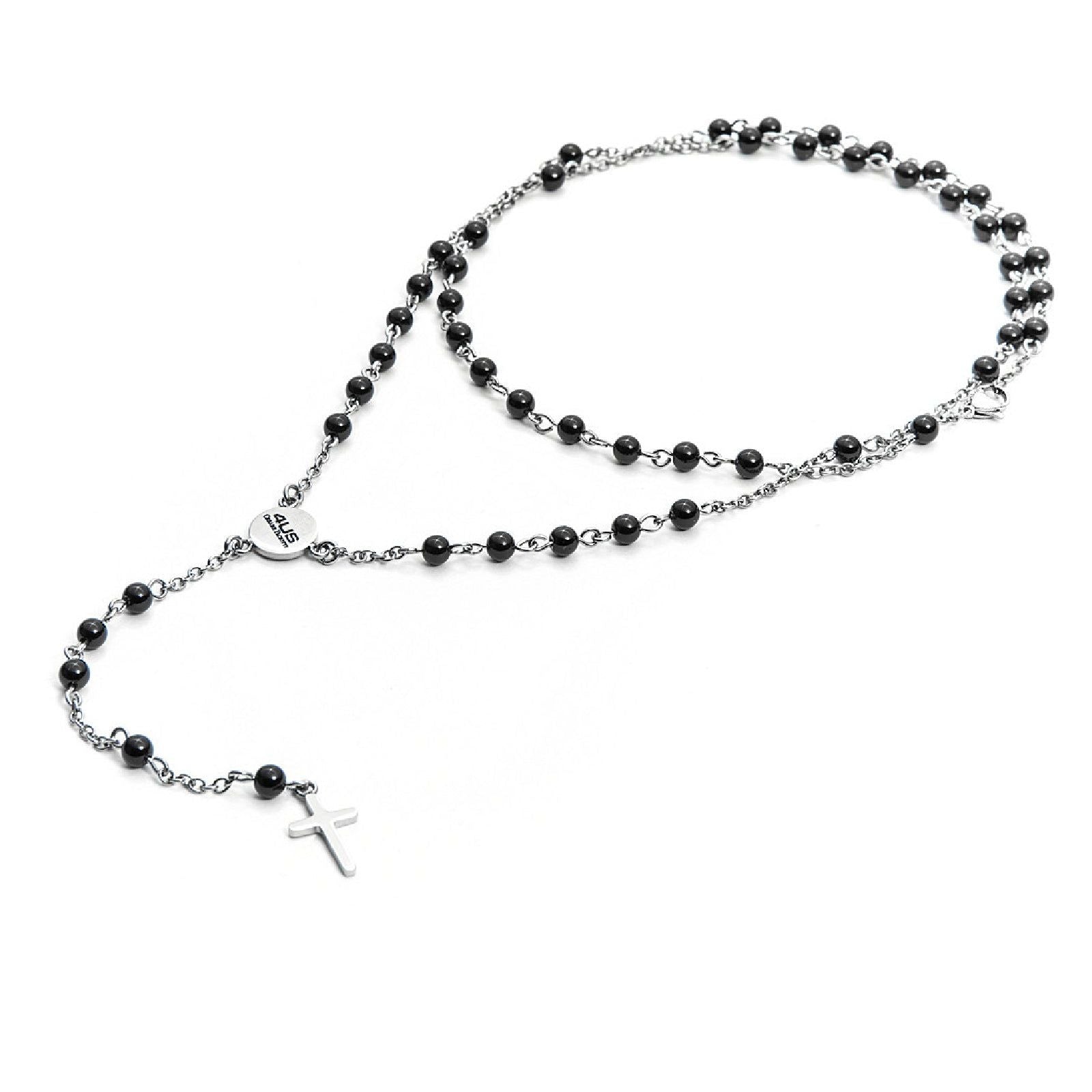 Collana 4US Cesare Paciotti Black Sand da uomo 4UCL2115-2