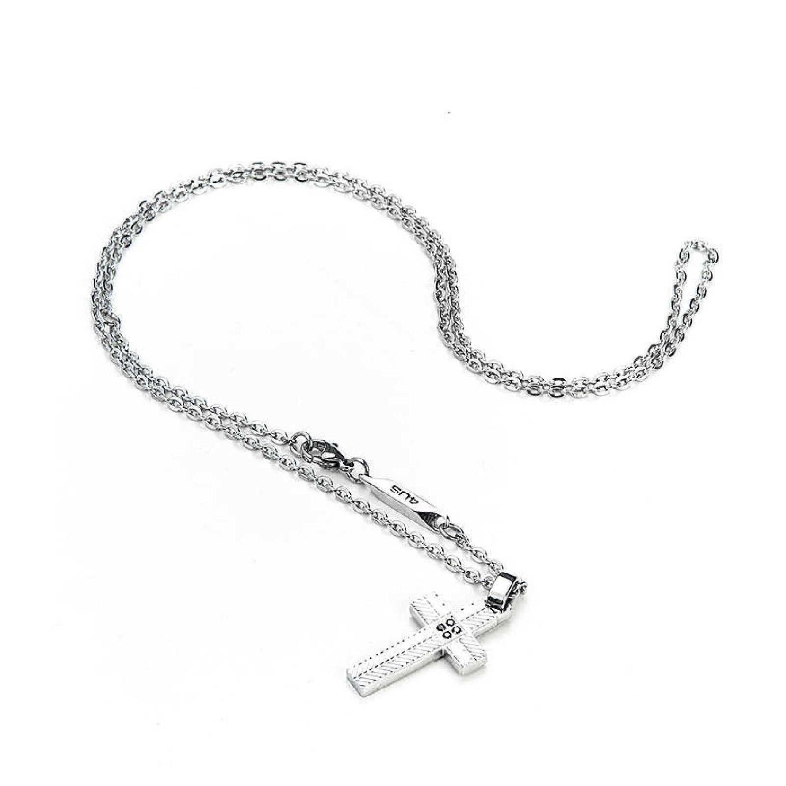 Collana 4US Cesare Paciotti Fish Bone da uomo 4UCL2701-2