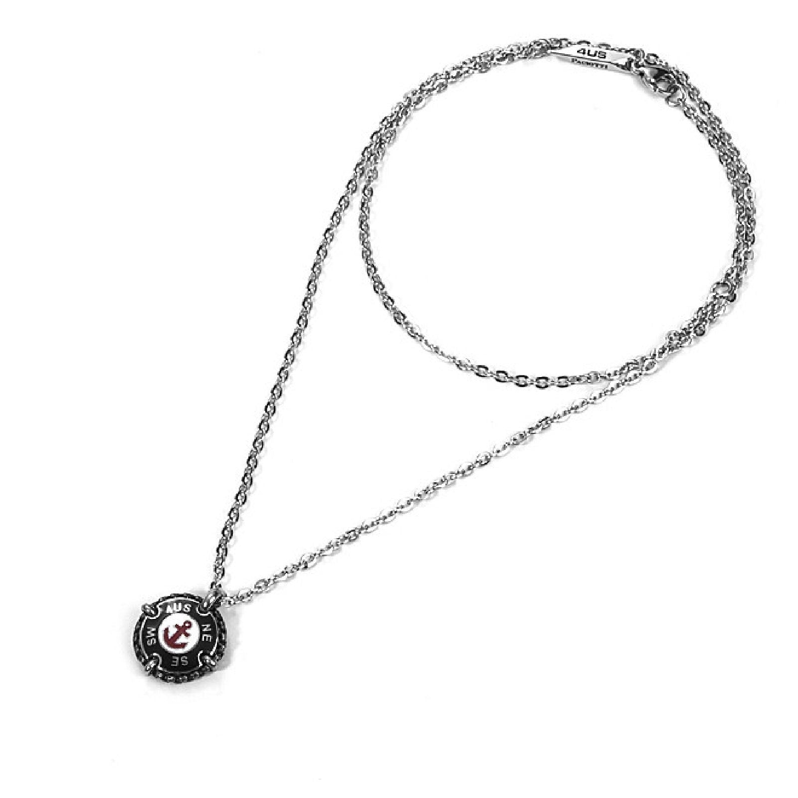 Collana 4US Cesare Paciotti Black Way da uomo 4UCL2842-2