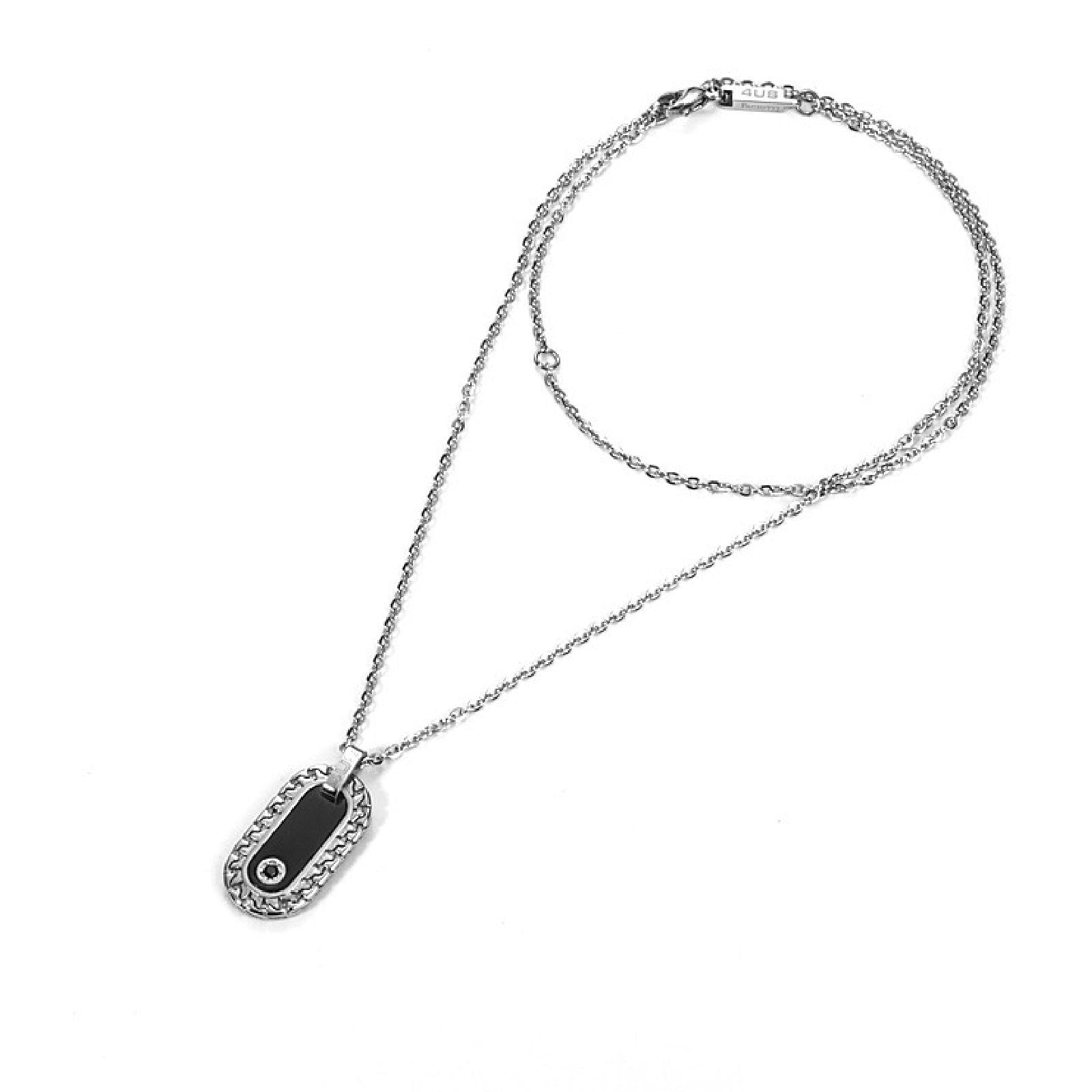 Collana 4US Cesare Paciotti Dark Point da uomo 4UCL2846-2