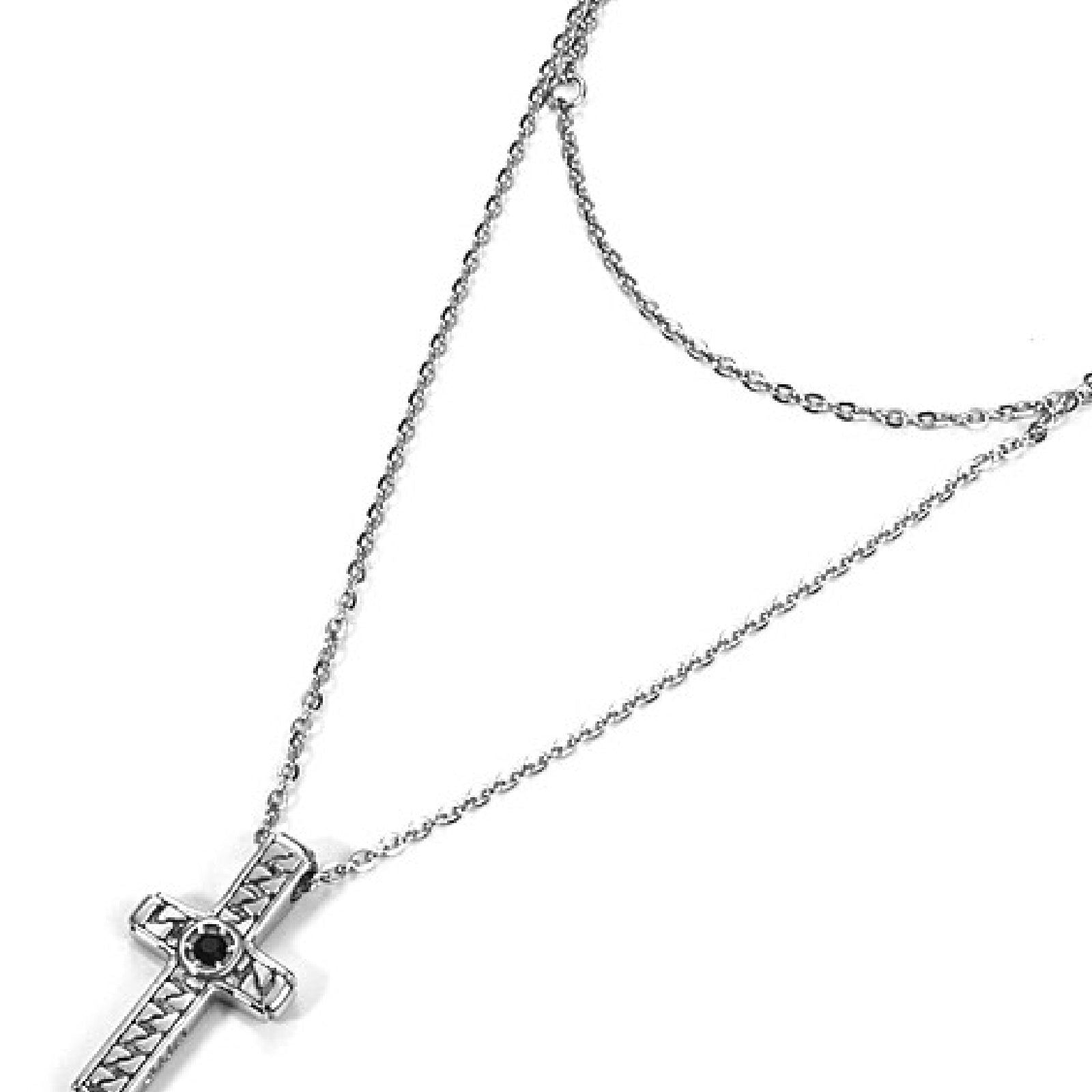 Collana 4US Cesare Paciotti Dark Point da uomo 4UCL2847-1