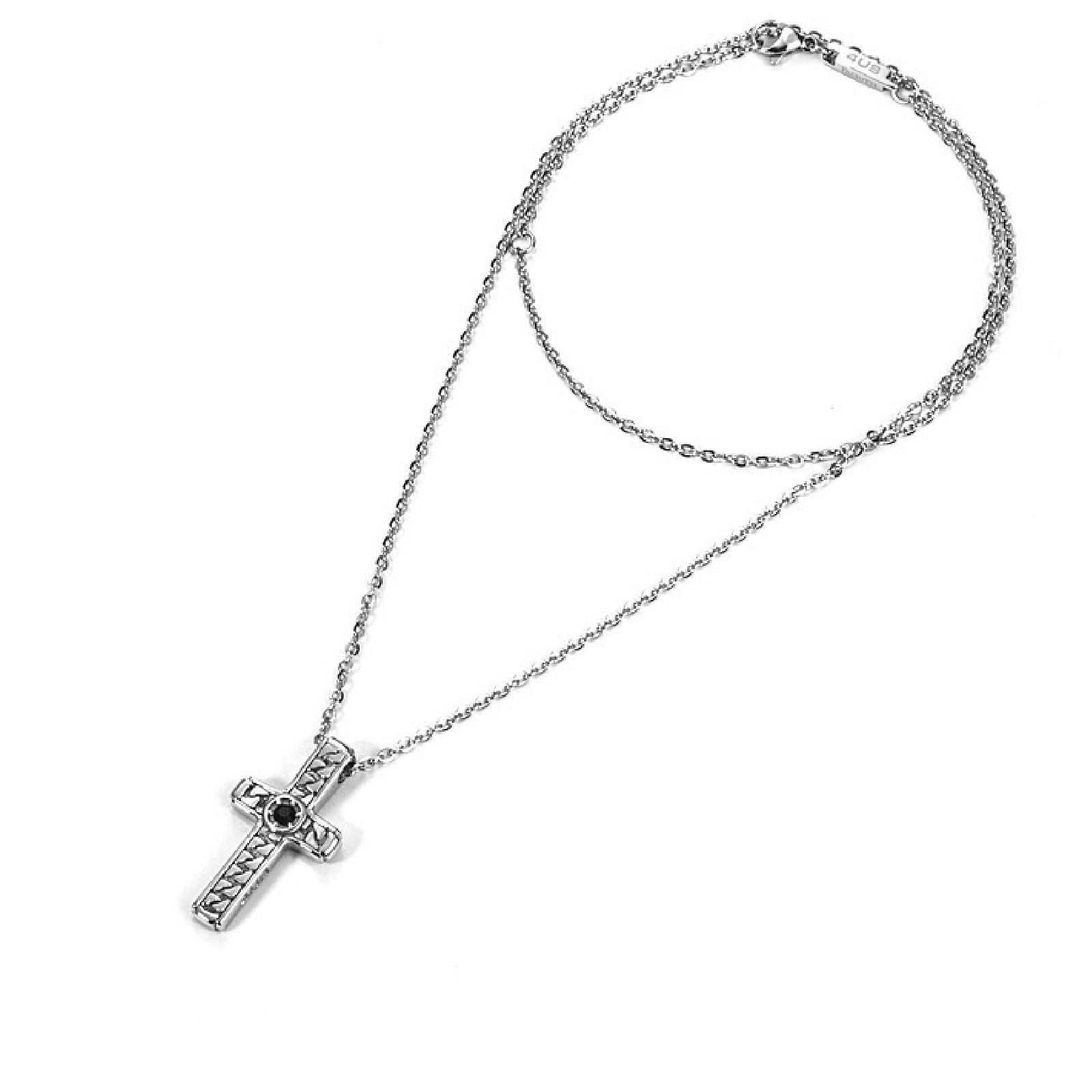 Collana 4US Cesare Paciotti Dark Point da uomo 4UCL2847-2