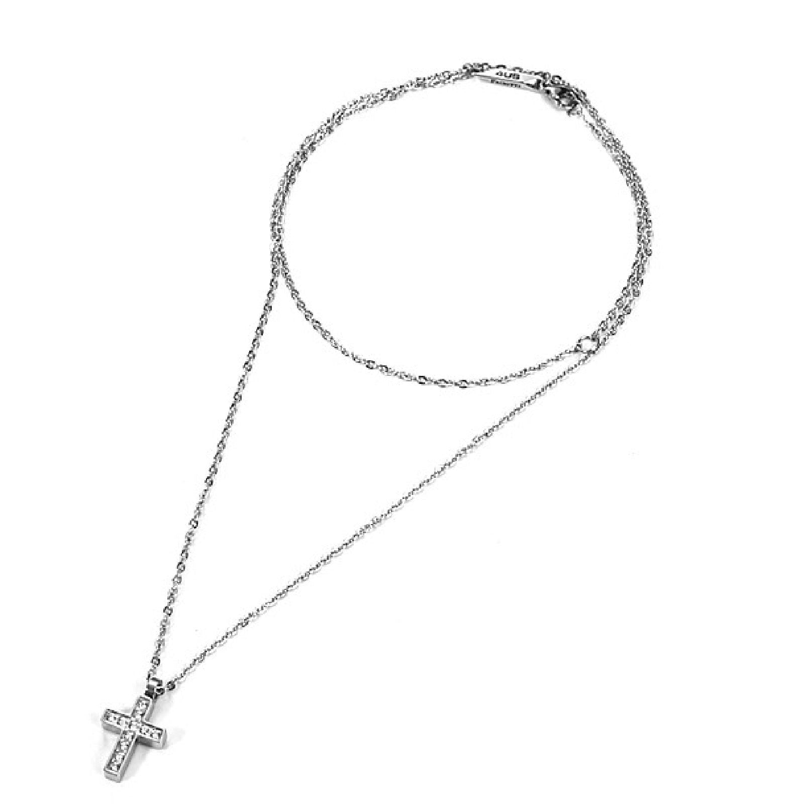 Collana 4US Cesare Paciotti Tiny Stone da uomo 4UCL2860-2
