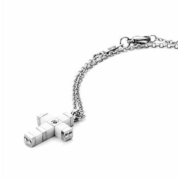 Collana 4US Cesare Paciotti Ceramic Cross da uomo 4UCL3263-1