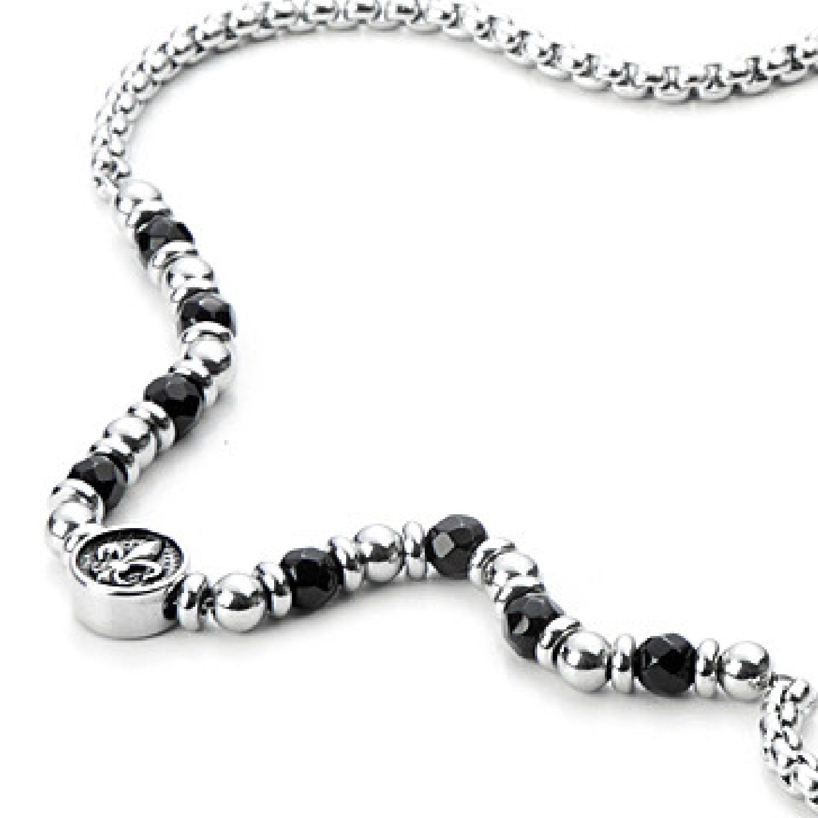 Collana 4US Cesare Paciotti Black Lily da uomo 4UCL3329-1