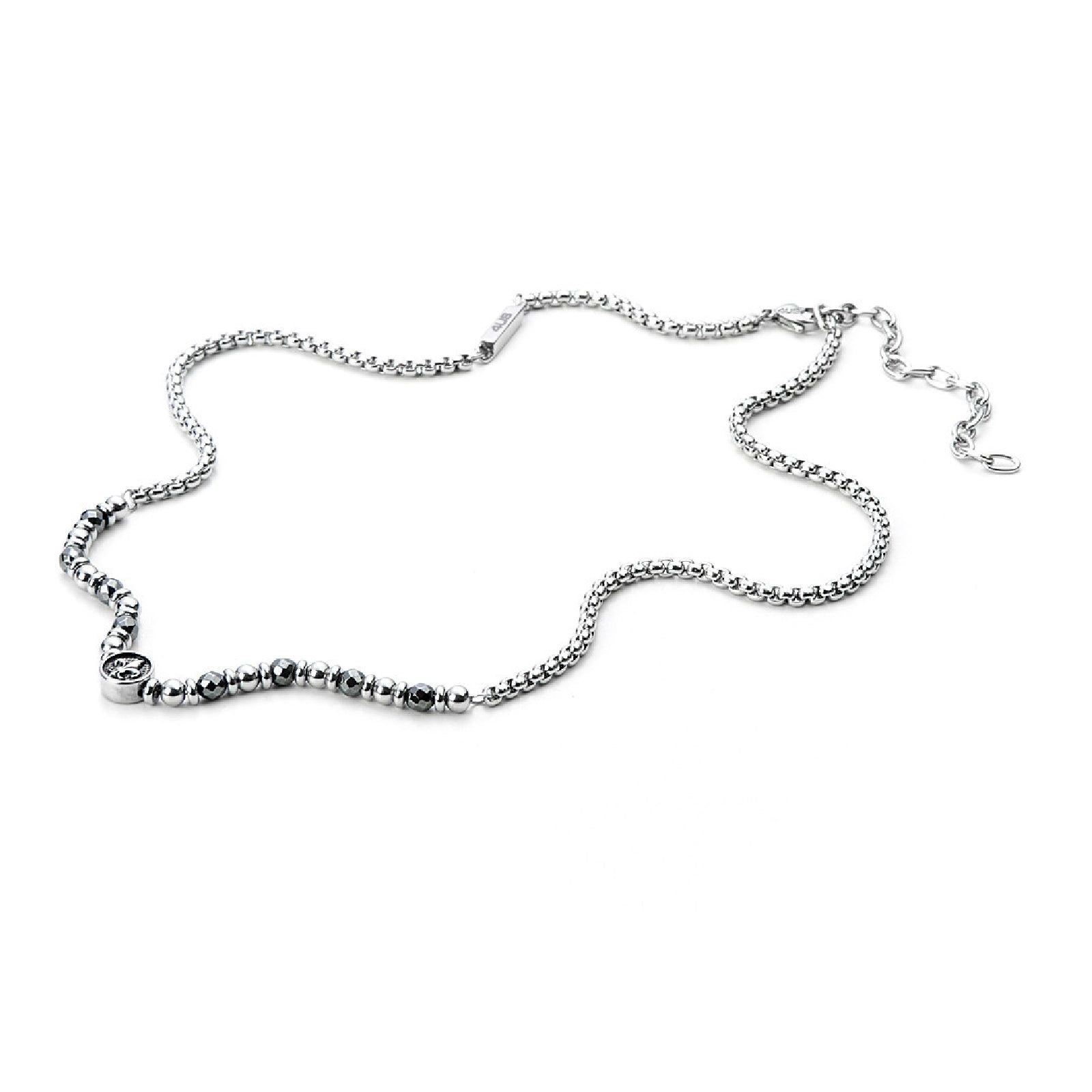 Collana 4US Cesare Paciotti Hematite Lily da uomo 4UCL3331-2