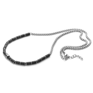 Collana 4US Cesare Paciotti Gun Rubber da uomo 4UCL3569-1