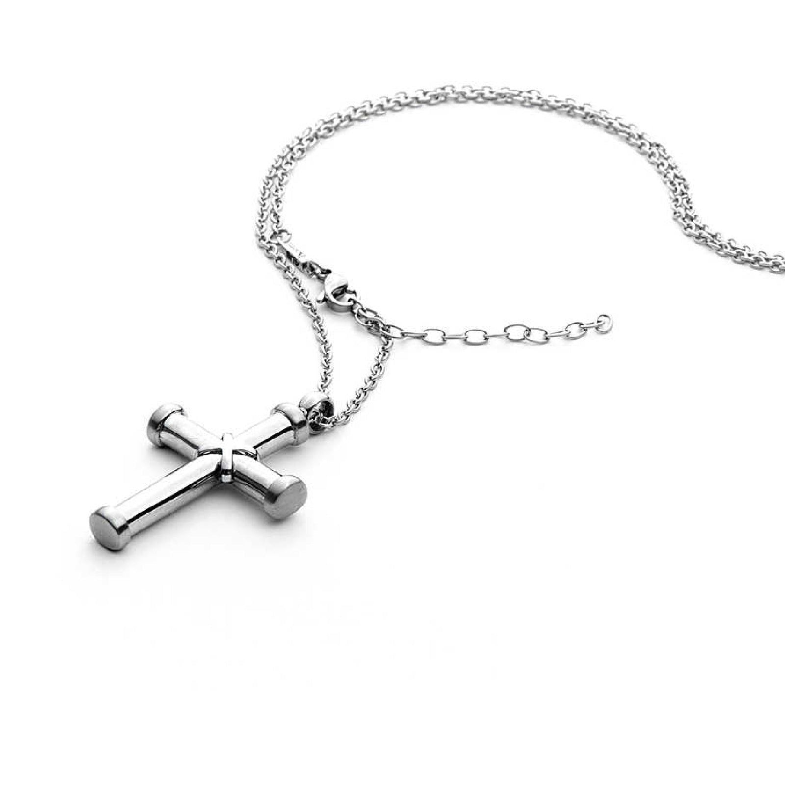 Collana 4US Cesare Paciotti Cross da uomo 4UCL3759-1