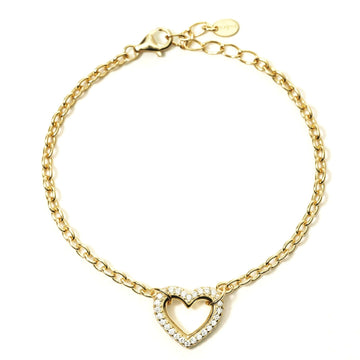 bracciale mabina bubble heart da donna 533546