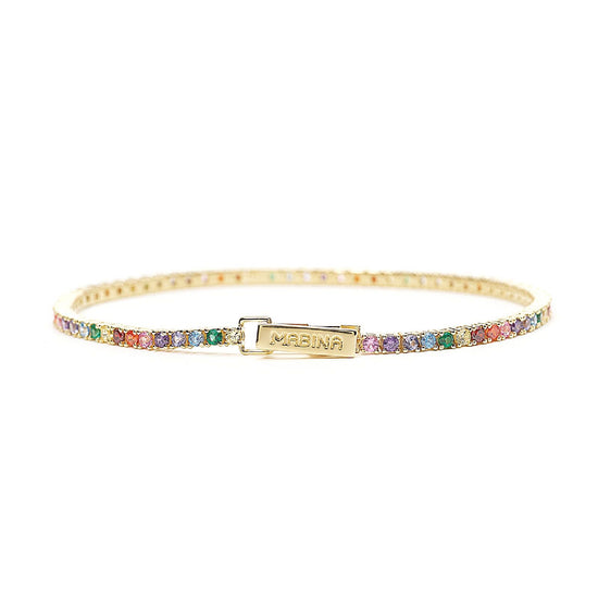 bracciale mabina tennis club da donna 533556 m