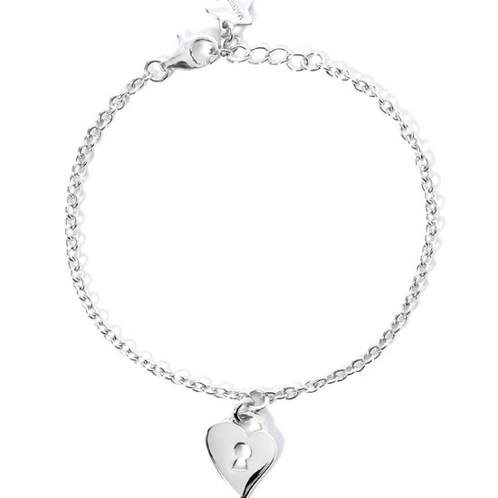 bracciale mabina junior cuore segreto da bambina 533609